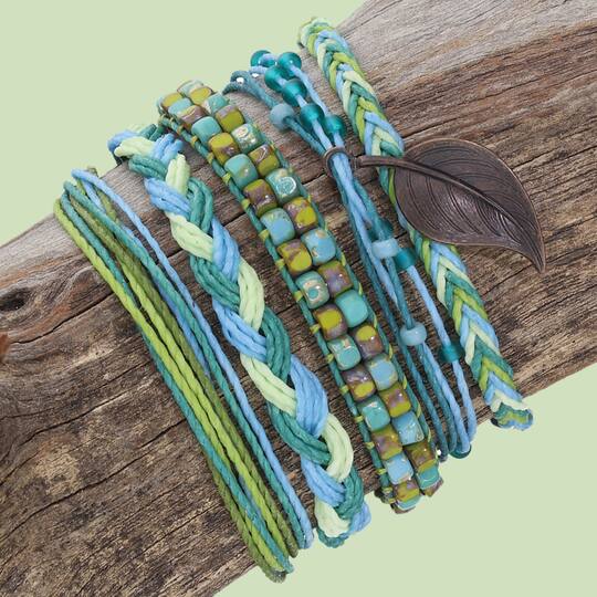 Beadsmith® Knot-it!™ Summer Sunset Waxed Brazilian Cord